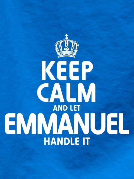 EMMANUEL Regeln Sie es