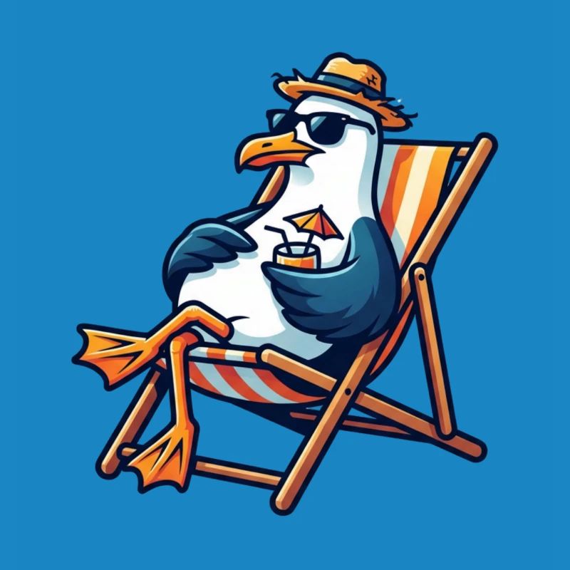 Mouette Lounge de plage