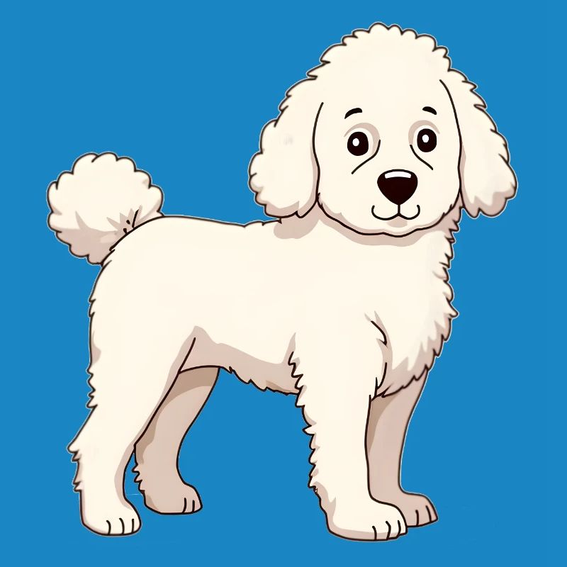 White Poodle
