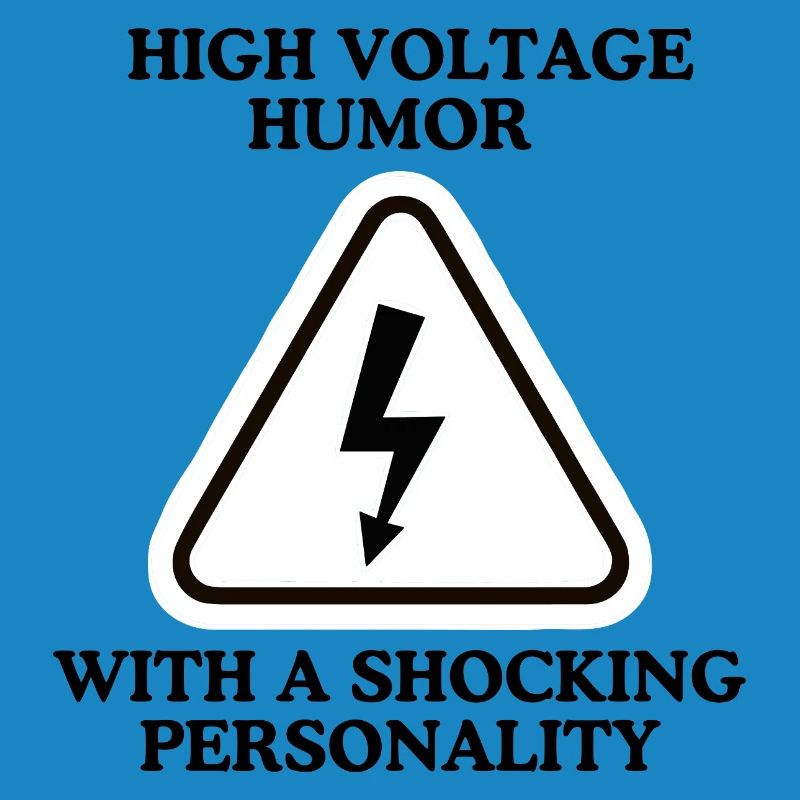 Lightning Warning Triangular Sign