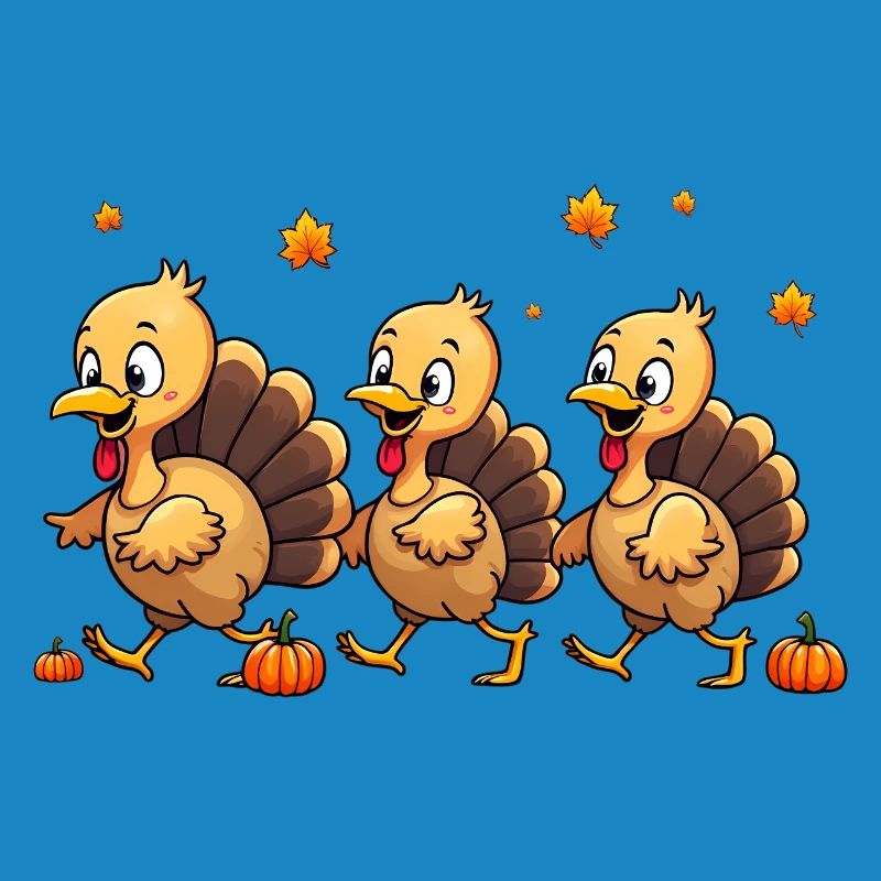 Bébé dinde de Thanksgiving
