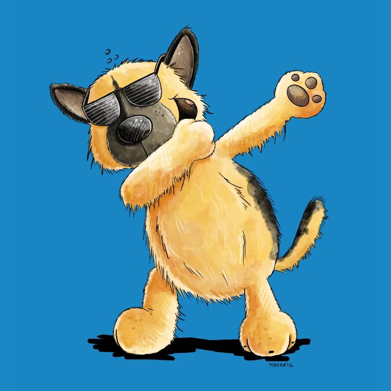 Dab Dance German Shepherd