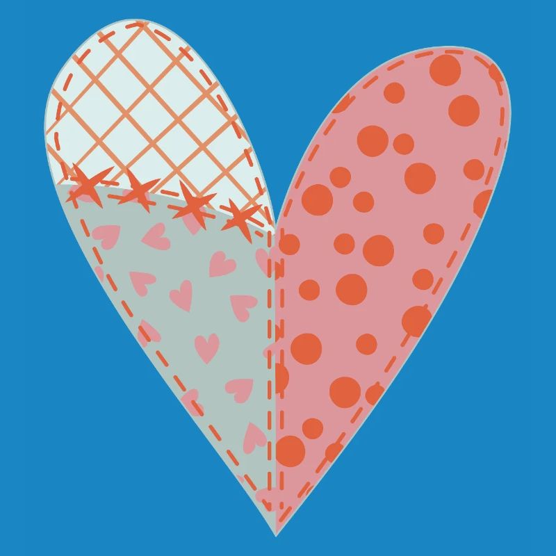 Patchwork Herz Nr. 11