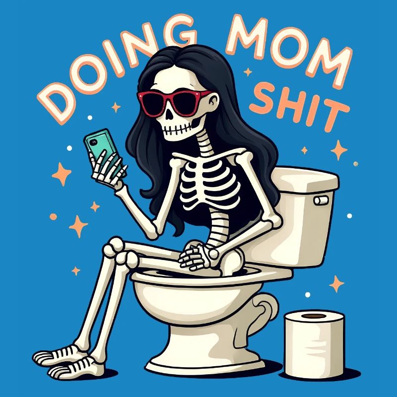 Doing Mom Shit Lustiger Muttertag Doing Mom Shit