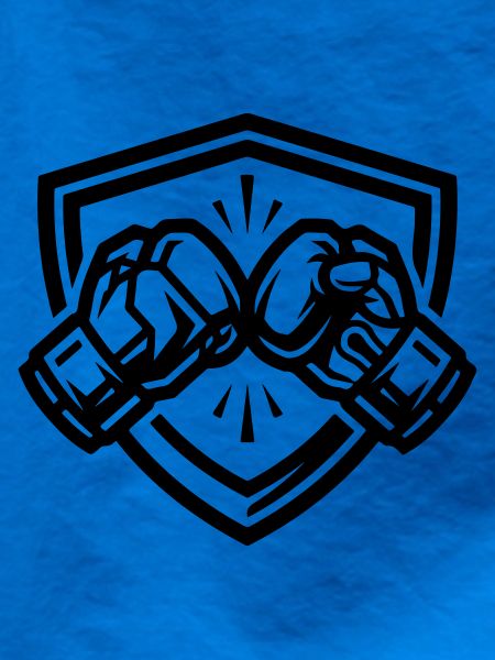 Boxhandschuhe Wappen
