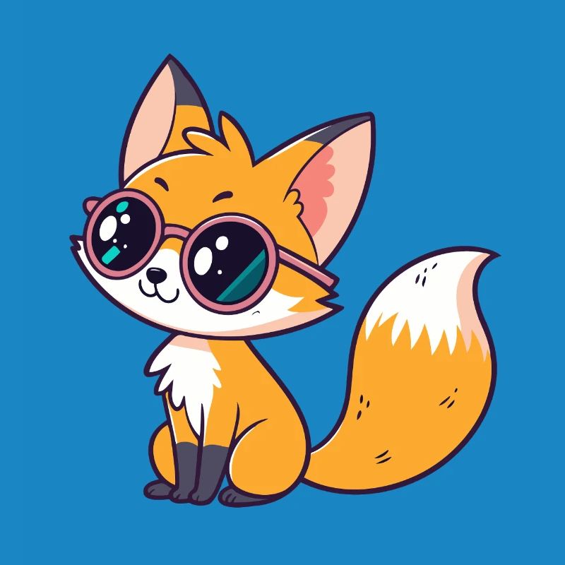 Fox Cub Glam Cool Glasses