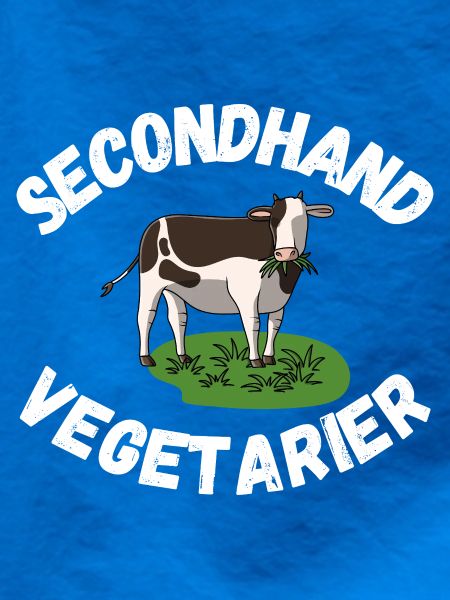Secondhand Vegetarier Kuh