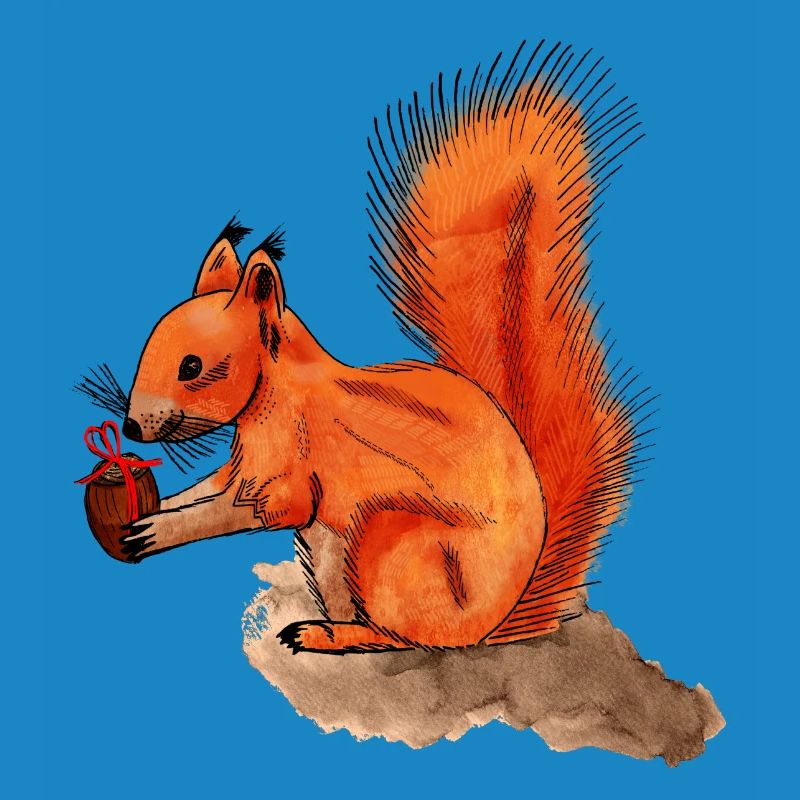Squirrel Christmas