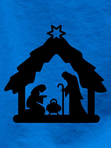 Weihnachtskrippe, Krippenfiguren, heilige Familie