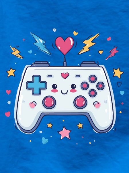 Herzcontroller Doodle Pixel Pop