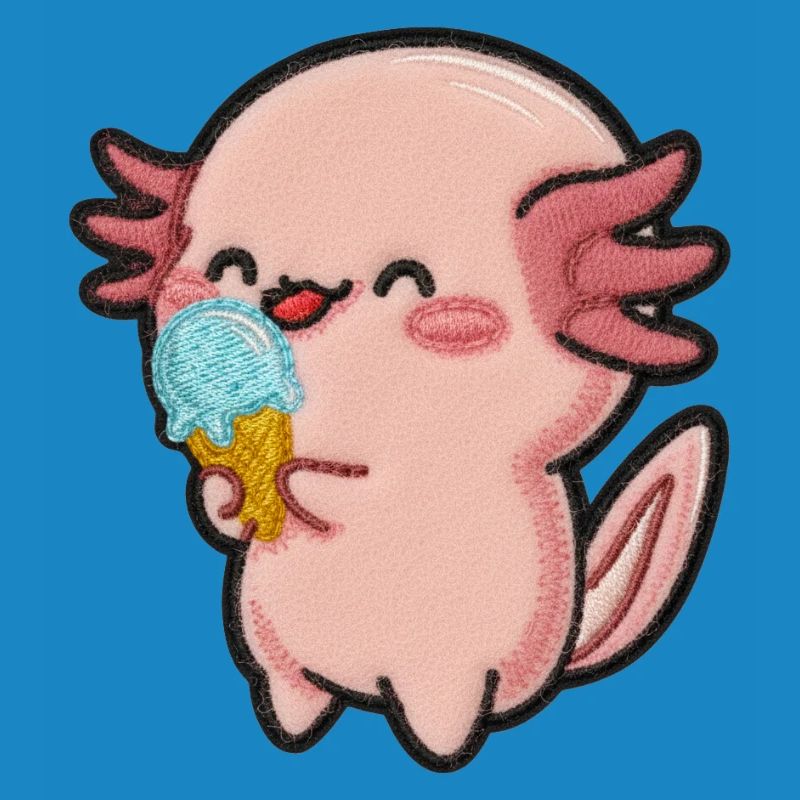 Petite glace Axolotl Fun
