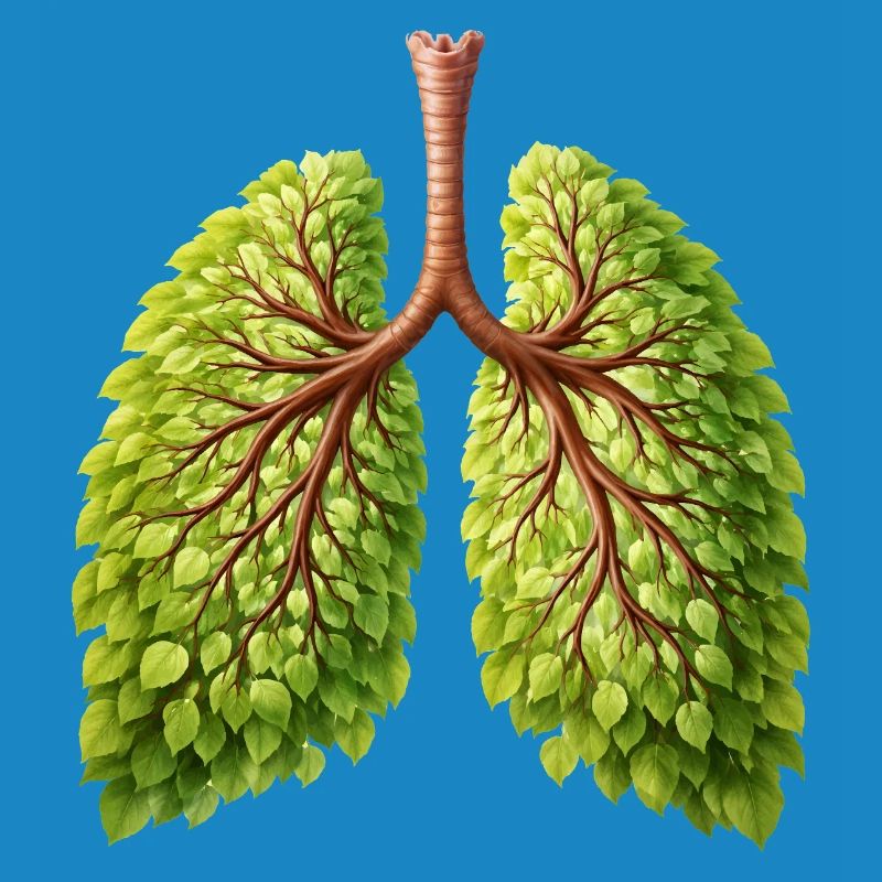 Conception de l’arbre naturel Lung