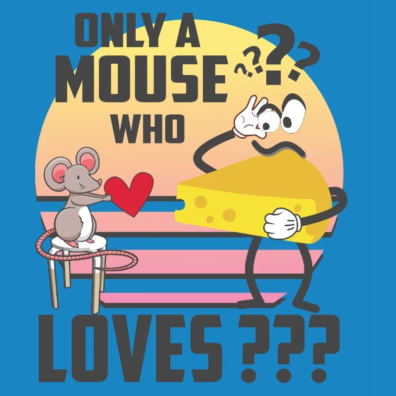 Just a mouse that loves cheese