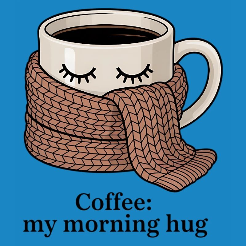 Mug chaud propre écharpe