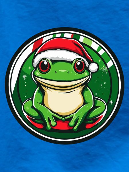 Frosch Weihnachten Comic
