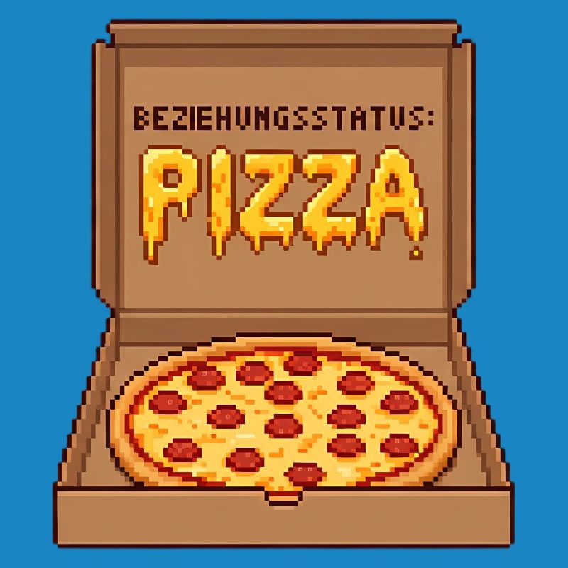 Statut relationnel Pizza célibataire Saint-Valentin