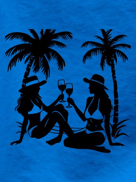 Mädels Urlaub Palmen