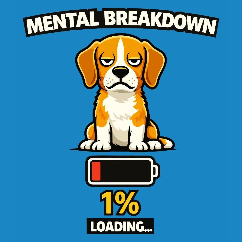 Mental Breakdown Beagle Loading