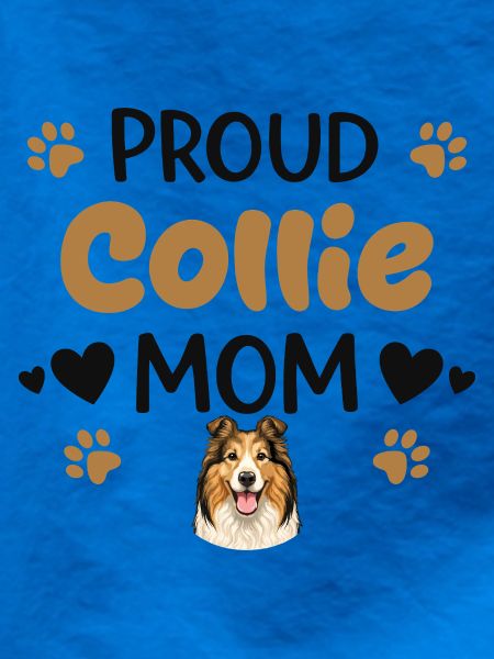 Stolze Collie Mutter, Collie