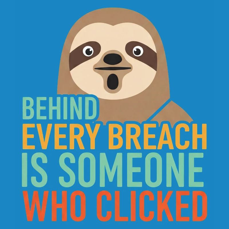 Behind Every Breach Sloth IT Security