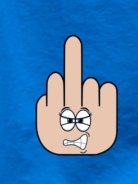 Mittelfinger