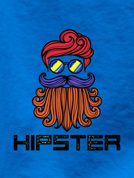 Bart Hipster Spruch Bartfrisur Bartträger