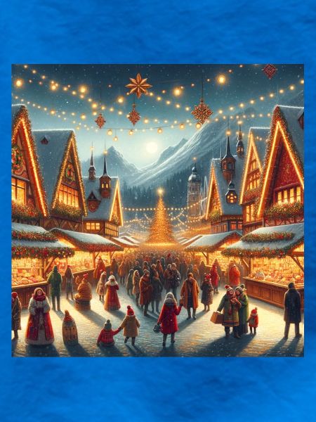 Ein gemütlicher Weihnachtsmarkt