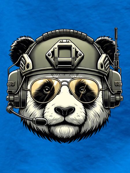 Panda Military Army Design