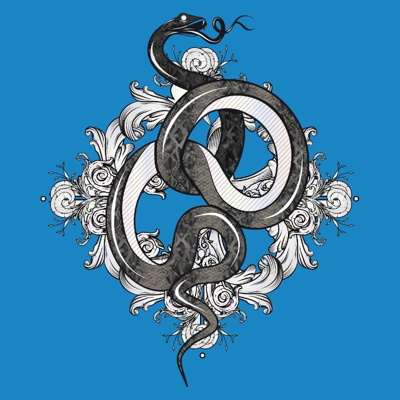 Mystical Snake Ornament – Elegant & Powerful