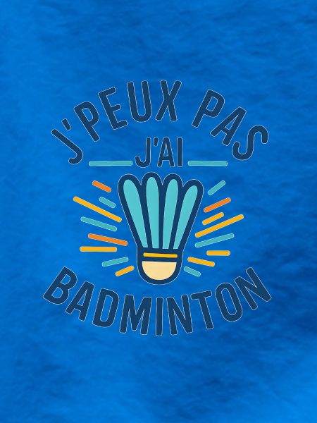 Ich kann nicht Badminton haben