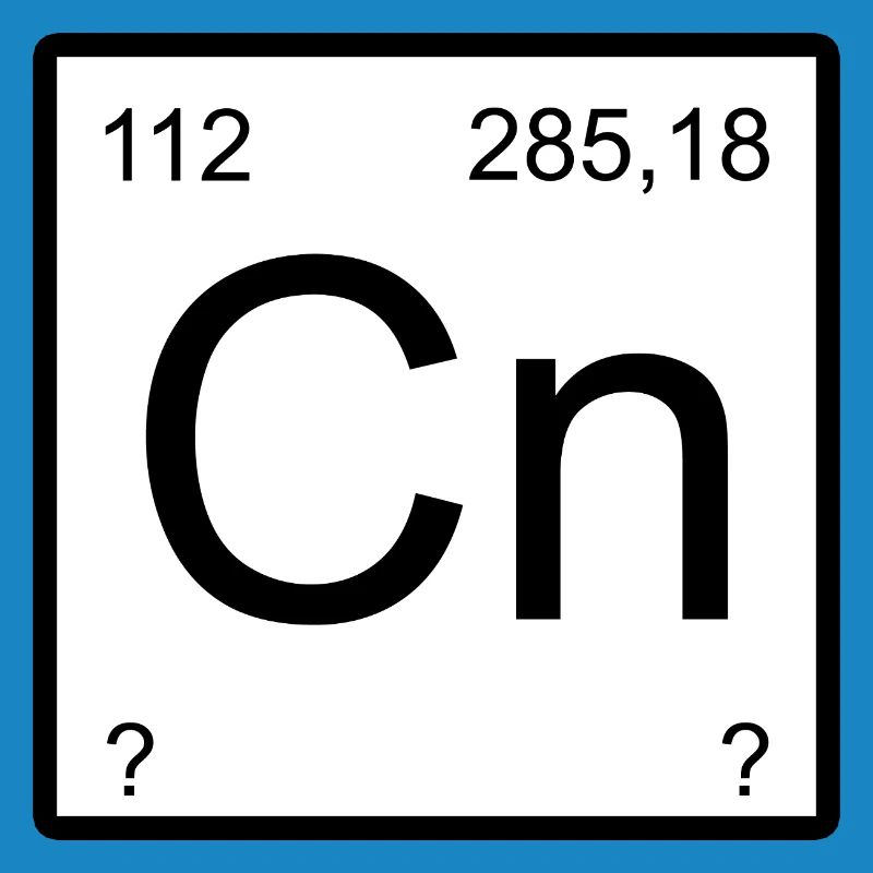 Copernicium Element Block Tee