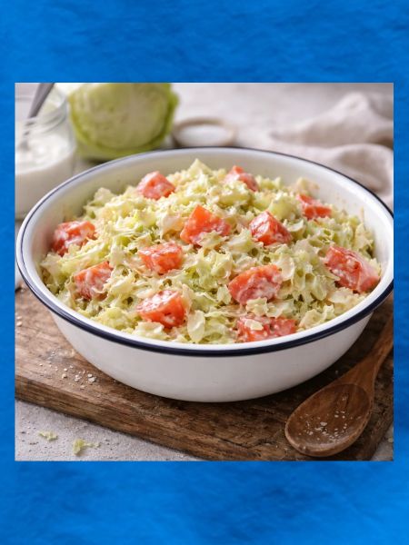 Cremiger Kohl-Tomaten-Salat