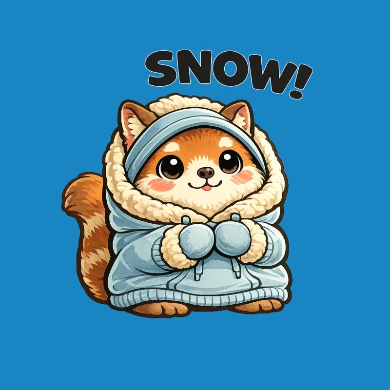 Fuchs im Winterpullover