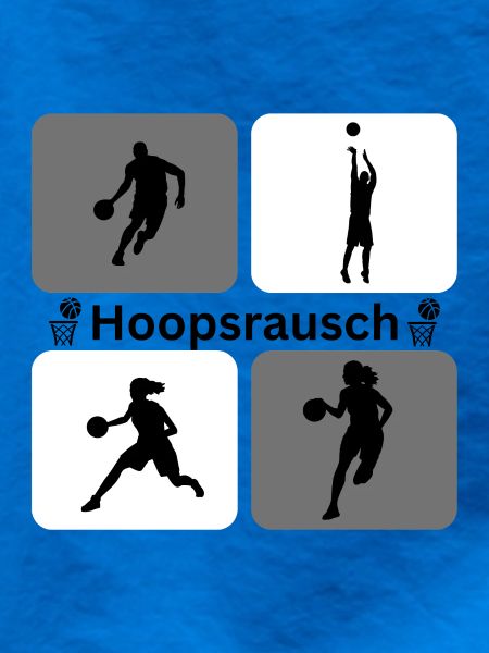 Basketball Silhouetten Dynamik
