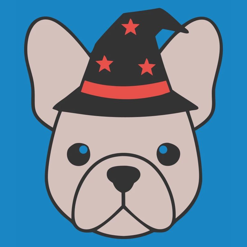 Frenchie Wizard Hat Magic