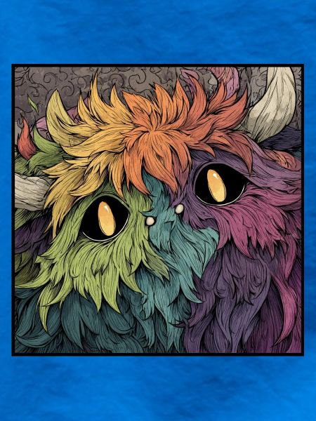 Regenbogenmonster Farbenspiel