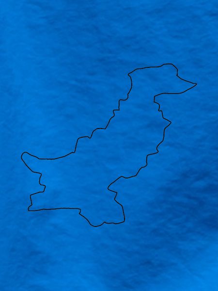 Pakistan-Karte