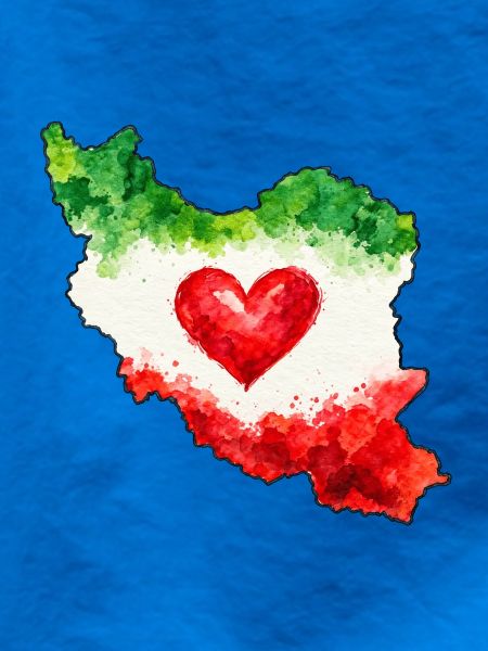 Iran Herz Liebe