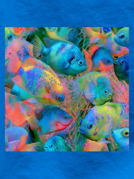 Regenbogen-Neonfisch