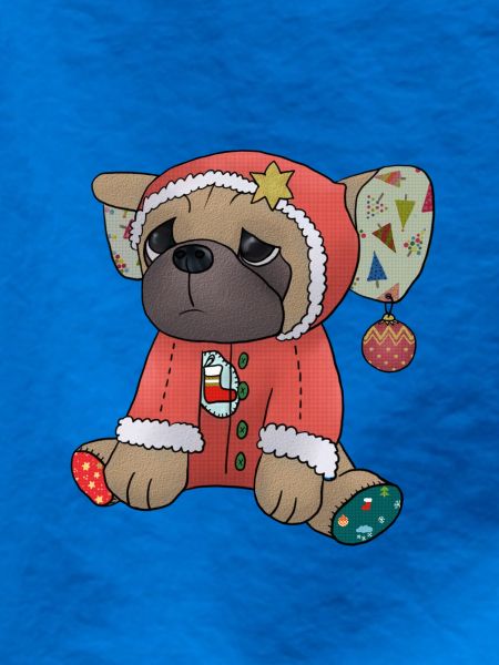 Weihnachtsmops