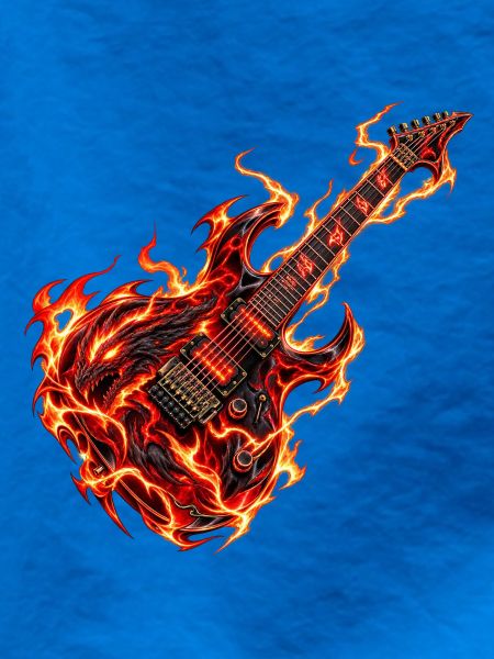 Inferno Dragon Gitarre