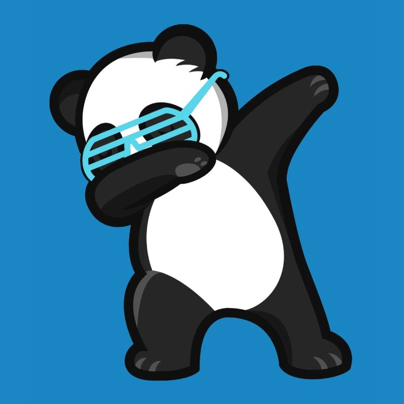 Dabbing Panda Panda Bear