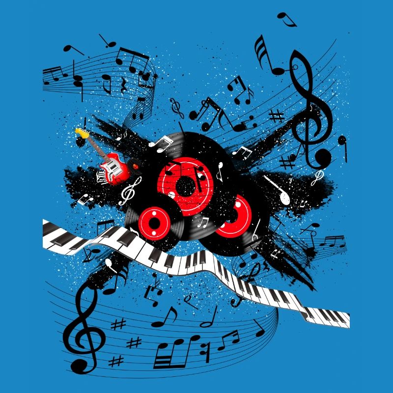 Mélodie et piste clavier Red Record