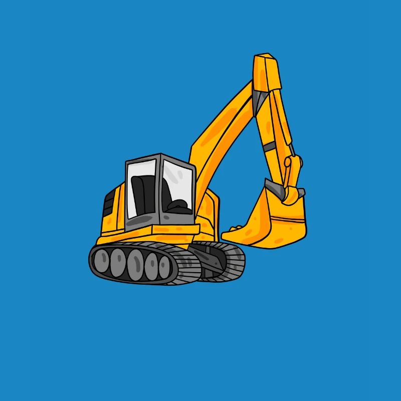 Bagger Baggerfahrer Geschenk