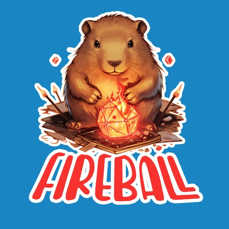 Capybara Mage – Fireball RPG Design