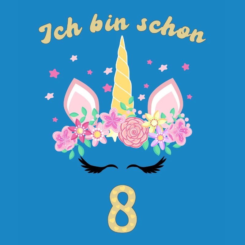 Ich bin schon 8