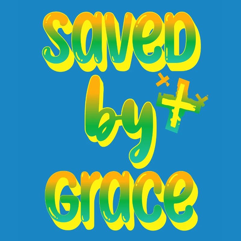 Cheerful message in rainbow design