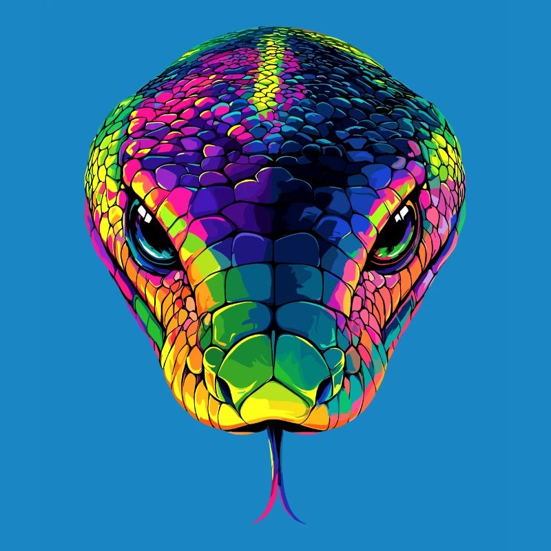 Serpent Python Cobra Mamba Serpent à sonnettes Serpent