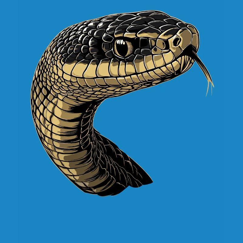 Serpent Python Cobra Mamba Serpent à sonnettes Serpent