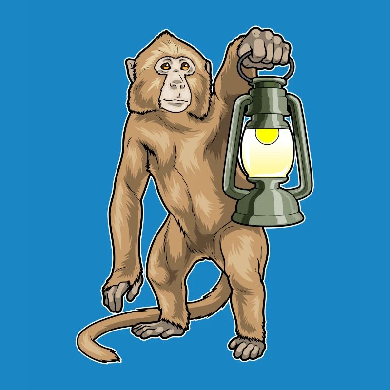 Lanterne Singe